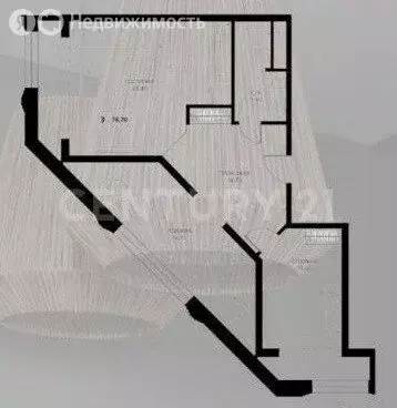 Офис (78.7 м) - Фото 2