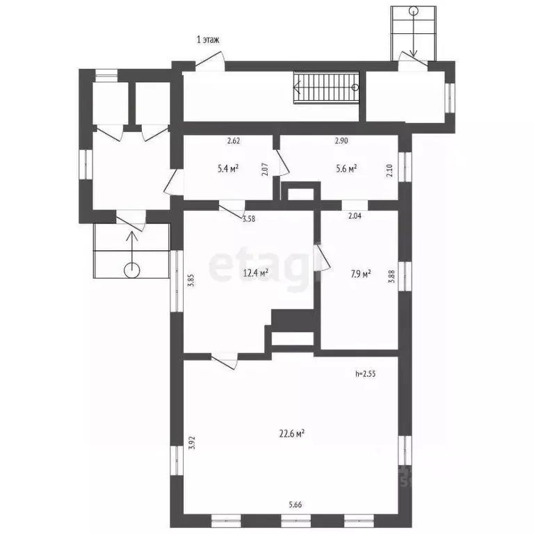 Дом в Архангельская область, Архангельск Минская ул., 17 (72 м) - Фото 2