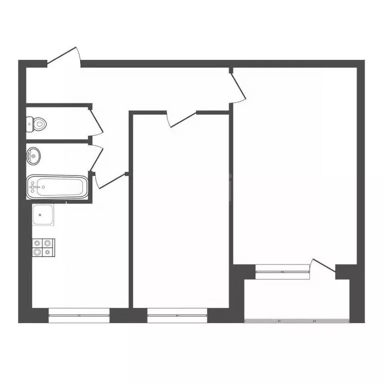2-к кв. Москва ул. Красный Казанец, 19К1 (44.3 м) - Фото 2