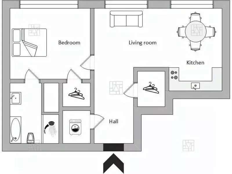 2-к кв. Москва Ленинградский просп., 37/5 (61.0 м) - Фото 2