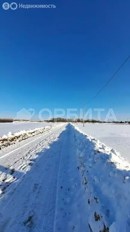 Участок в Тюменский район, деревня Марай (9.9 м) - Фото 1