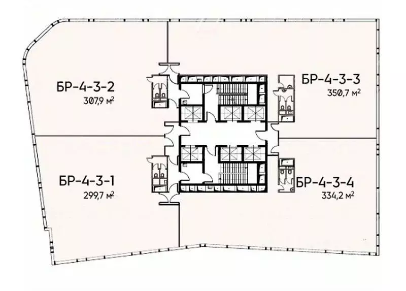 Офис в Москва Холодильный пер., 3к1 (351 м) - Фото 1