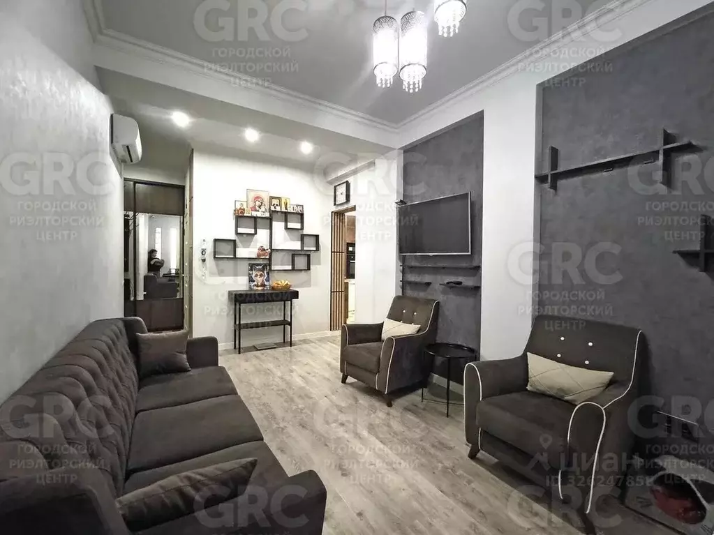 3-к кв. Краснодарский край, Сочи Гагарина мкр, пер. Рабочий, 24 (48.2 ... - Фото 2