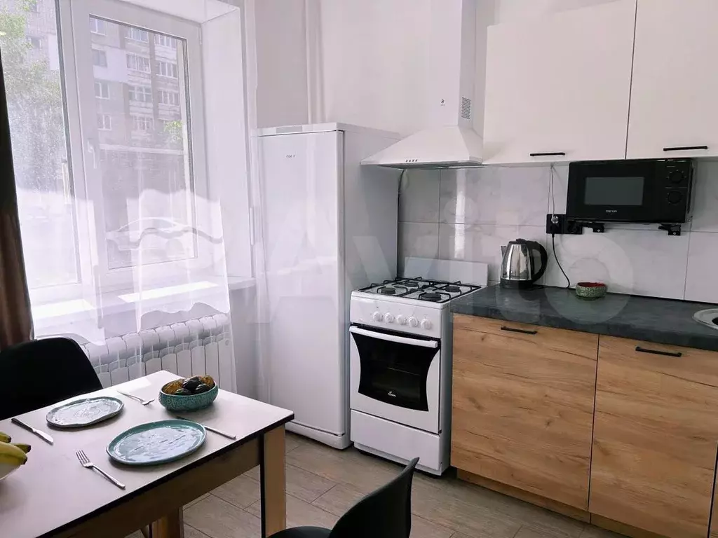 1-к. квартира, 34 м, 1/9 эт. - Фото 1