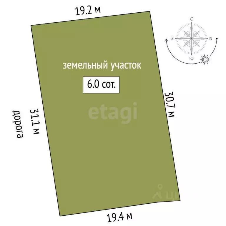 Участок в Тюменская область, Тюменский муниципальный округ, Москвичка ... - Фото 2