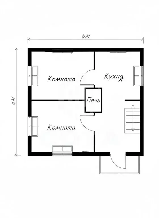 Дом в Новоусманский район, Усманское 1-е сельское поселение, СНТ ... - Фото 1