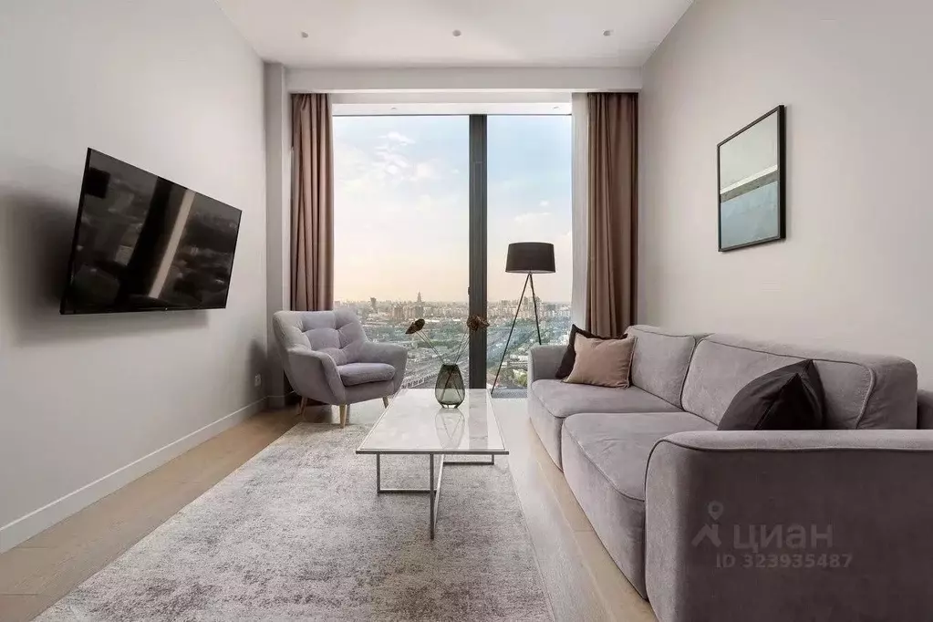 2-к кв. Москва 1-й Красногвардейский проезд, 22с2 (62.4 м) - Фото 2