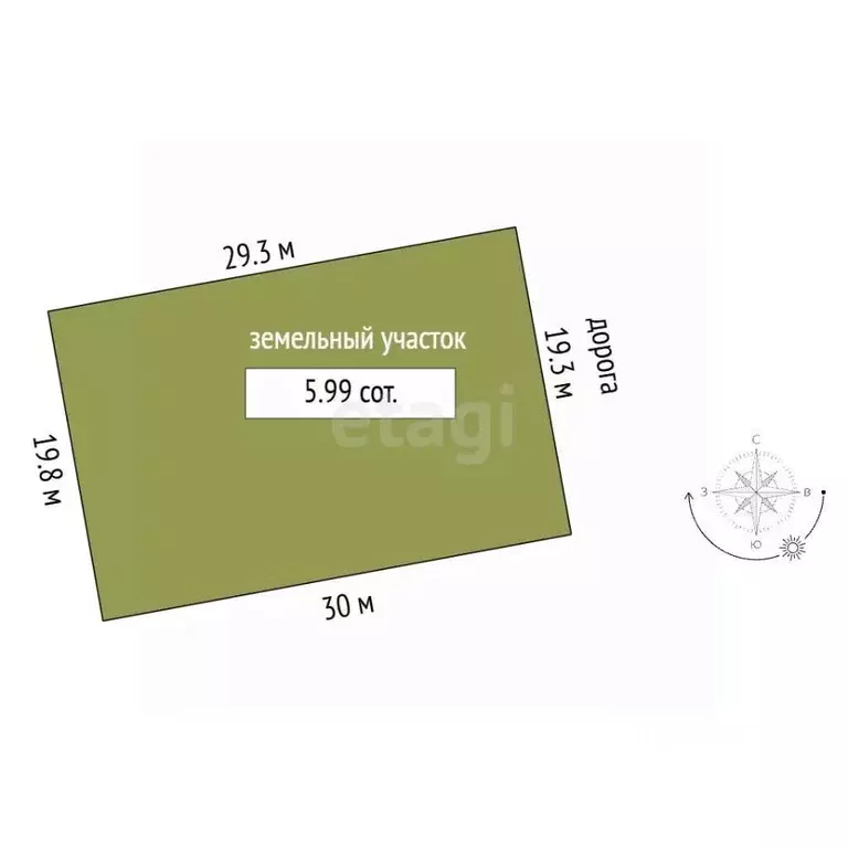 Участок в Крым, Судак муниципальный округ, с. Миндальное ул. Весенняя ... - Фото 2