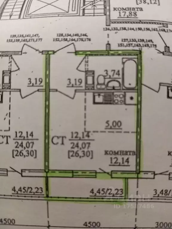 Студия Челябинская область, Челябинск Набережная ул., 3Б (24.1 м) - Фото 0