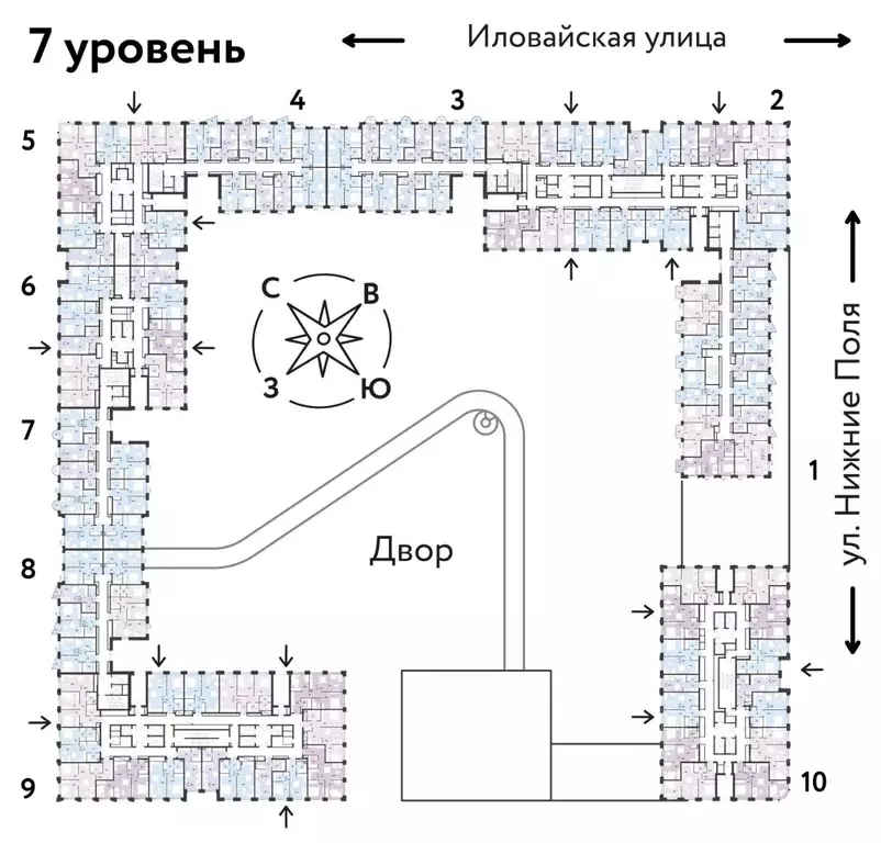 3-к кв. Москва Иловайская ул. (58.9 м) - Фото 1