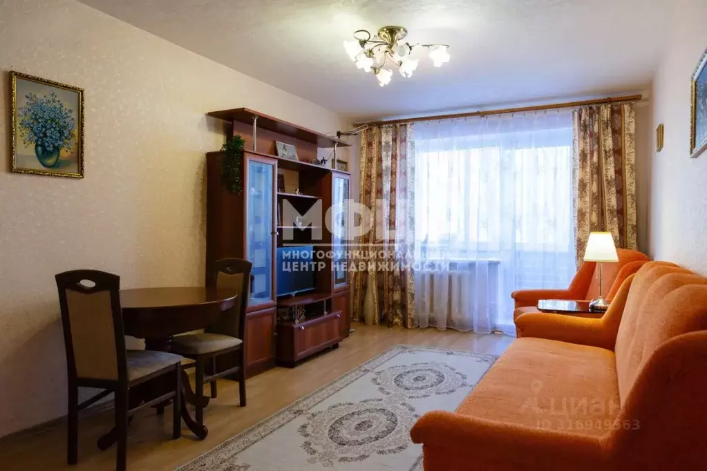 2-к кв. Карелия, Медвежьегорск ул. Карла Маркса, 37 (50.7 м) - Фото 0