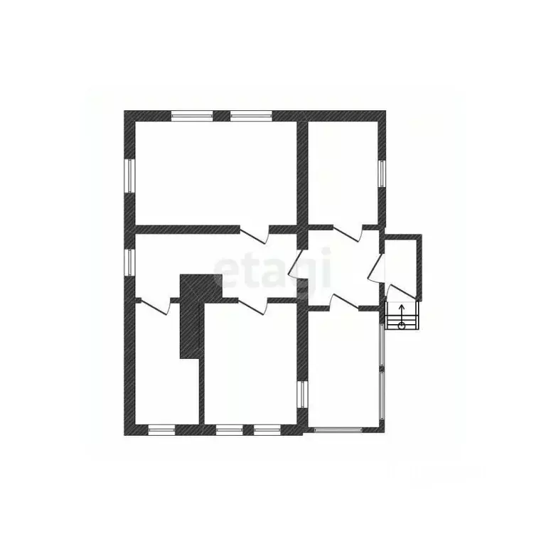 Дом в Белгородская область, Валуйки ул. Володарского (50 м) - Фото 2