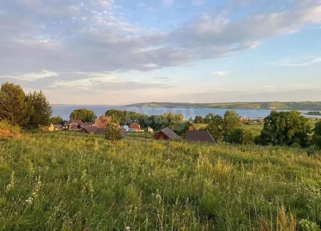 Участок в Татарстан, Верхнеуслонский район, Бурнашевское с/пос, д. ... - Фото 1