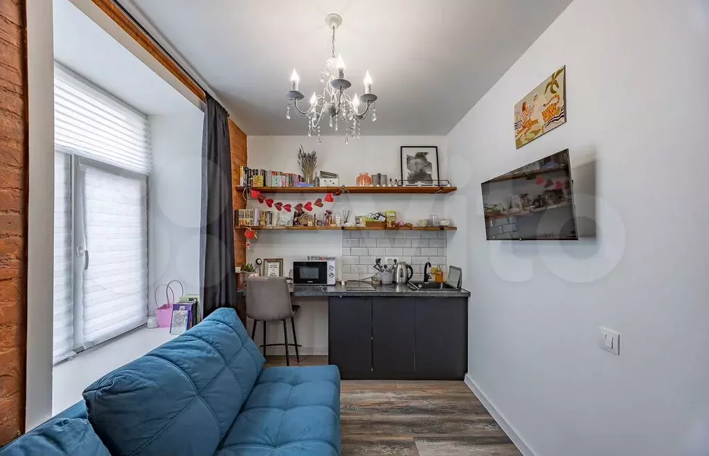 Квартира-студия, 18,3 м, 2/4 эт. - Фото 1