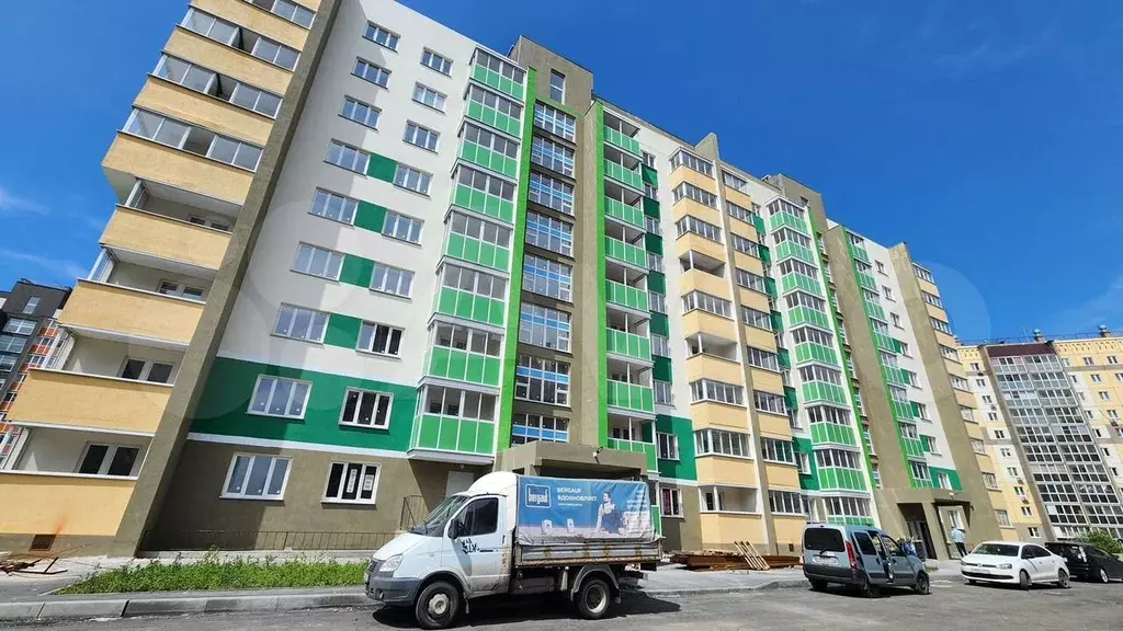 2-к. квартира, 52 м, 9/10 эт. - Фото 1