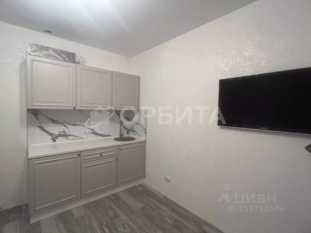Студия Тюменская область, Тюмень ул. Фармана Салманова, 1 (24.0 м) - Фото 1