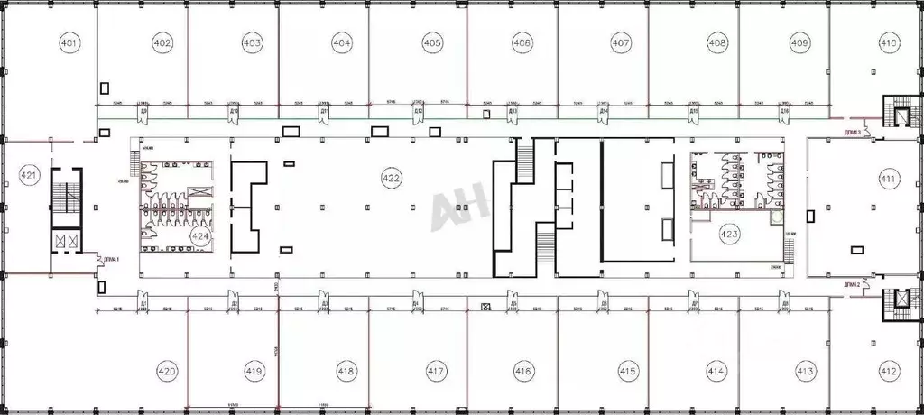 Помещение свободного назначения в Москва ул. Обручева, 52с3 (610 м) - Фото 2