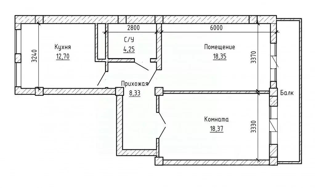 2-к кв. Кабардино-Балкария, Нальчик Мей мкр,  (72.0 м) - Фото 2