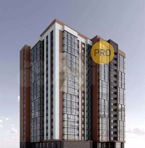 2-к. квартира, 68,5 м, 5/17 эт. - Фото 1