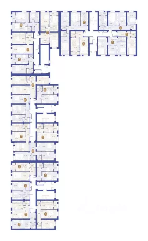 3-к кв. Пензенская область, Пенза Артель жилой комплекс (81.43 м) - Фото 1