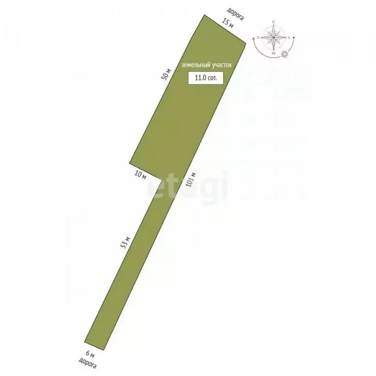 Участок в Нижегородская область, Чкаловск муниципальный округ, д. ... - Фото 2