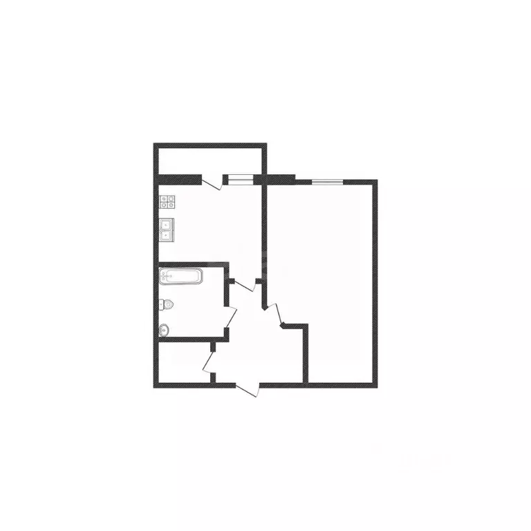 1-к кв. Белгородская область, Белгород просп. Богдана Хмельницкого, ... - Фото 0