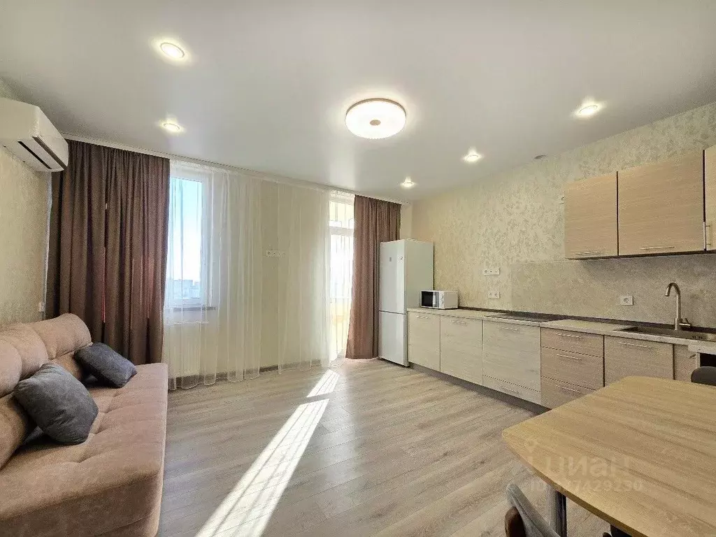 Студия Ростовская область, Ростов-на-Дону ул. Нансена, 109/3 (30.0 м) - Фото 1