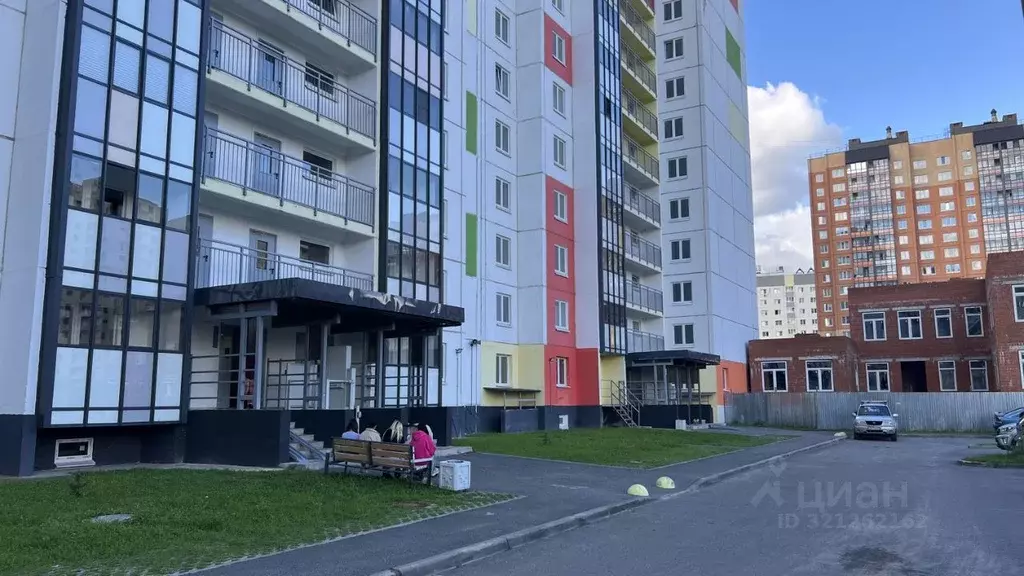 1-к кв. Ленинградская область, Всеволожск ул. Севастопольская, 1 (42.0 ... - Фото 1