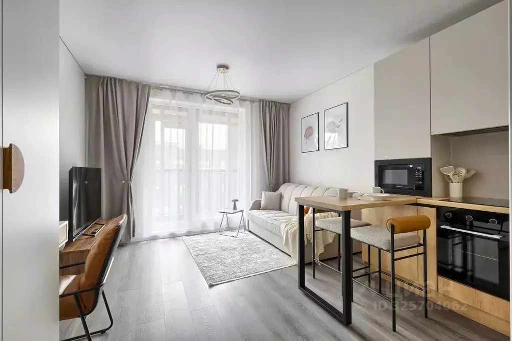 Студия Санкт-Петербург Уральская ул., 23 (24.0 м) - Фото 2