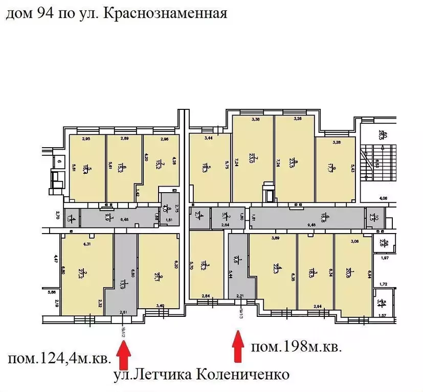 Офис в Воронежская область, Воронеж Краснознаменная ул., 94 (124 м) - Фото 0