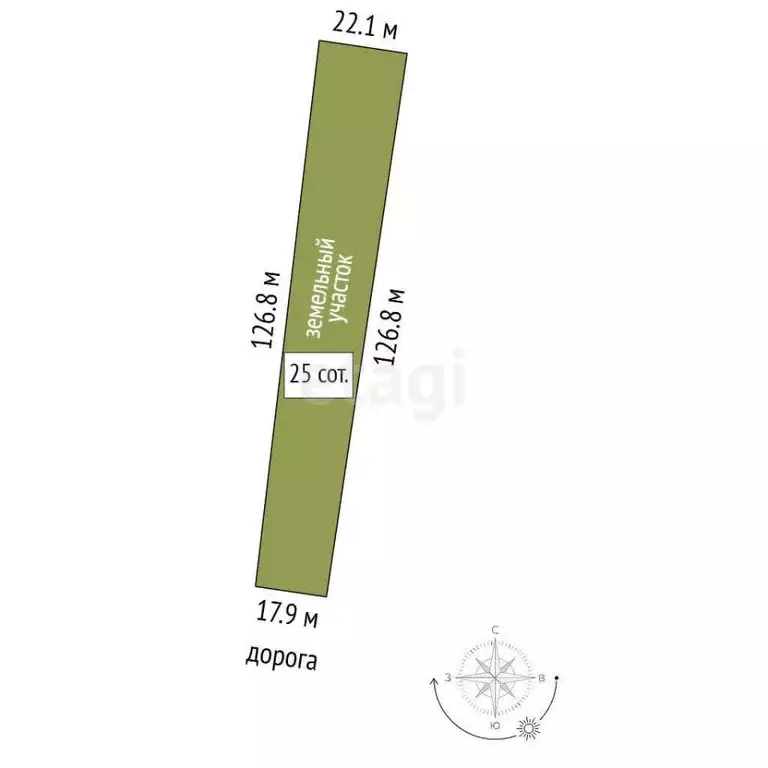 Дом в Крым, Белогорский район, с. Зыбины ул. Кирова, 22 (78 м) - Фото 1