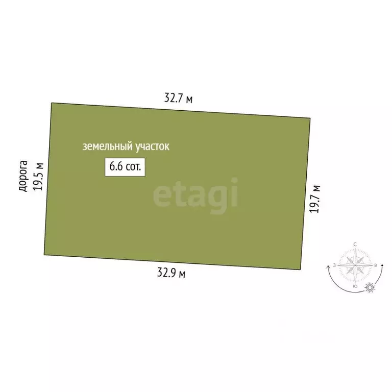 Участок в Тюменская область, Тюмень Славянский мкр,  (6.61 сот.) - Фото 1