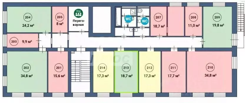 Помещение свободного назначения в Москва Верхняя Красносельская ул., ... - Фото 2