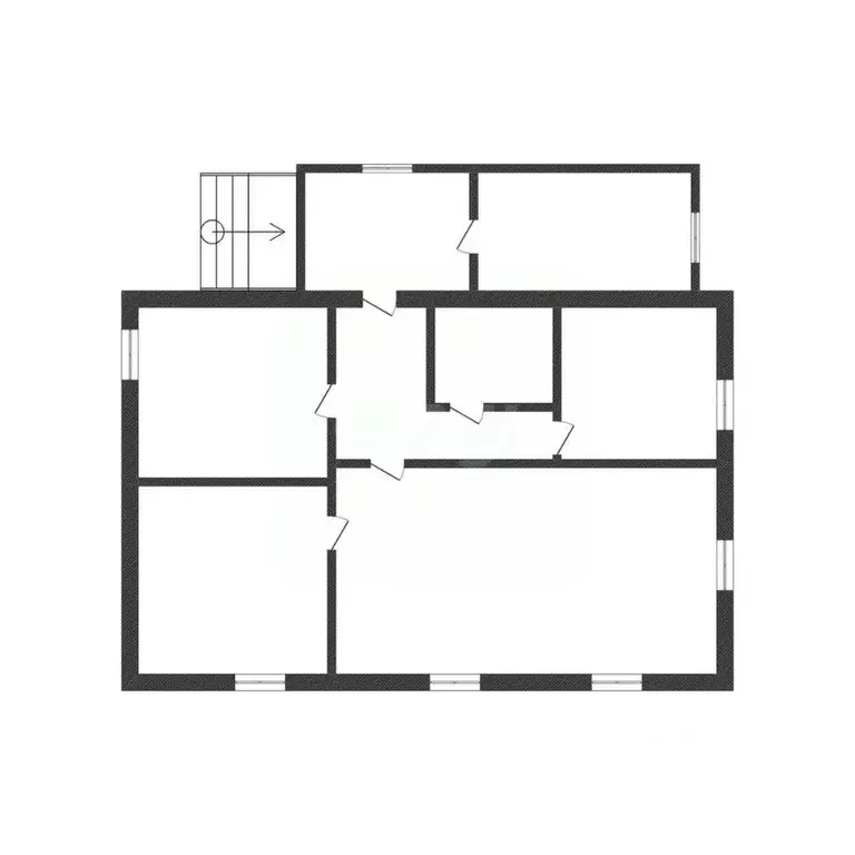 Дом в Курганская область, Варгаши рп ул. Чкалова, 44Б (70 м) - Фото 1