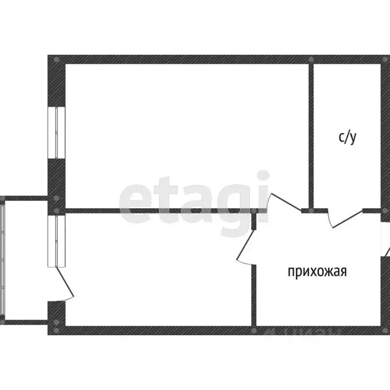 1-к кв. Ростовская область, Ростов-на-Дону ул. Малиновского, 76Б/87А ... - Фото 1