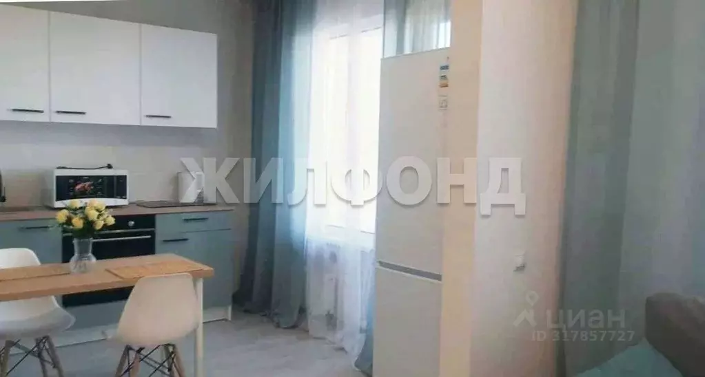 Студия Новосибирская область, Новосибирск ул. Ясный Берег, 25 (27.0 м) - Фото 0