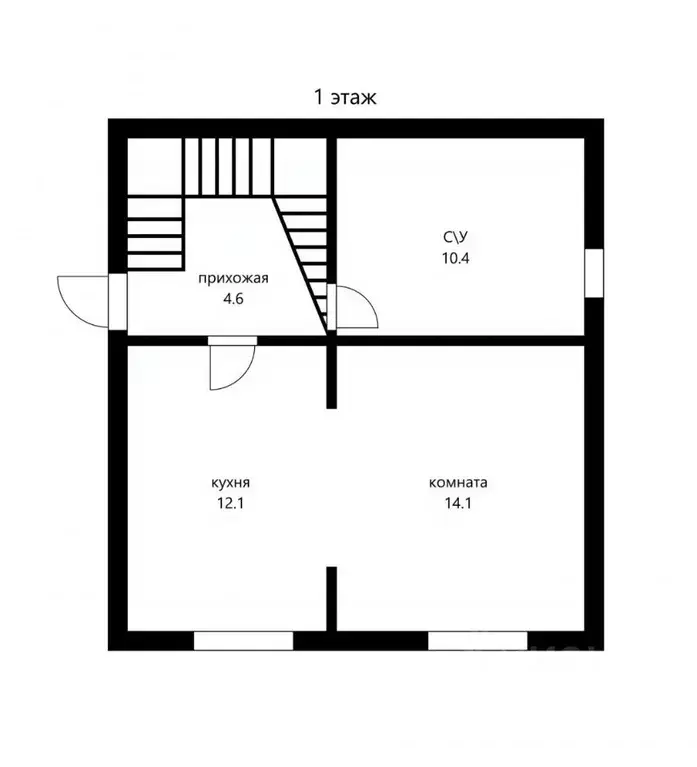Дом в Краснодарский край, Геленджик городской округ, с. Возрождение  ... - Фото 1