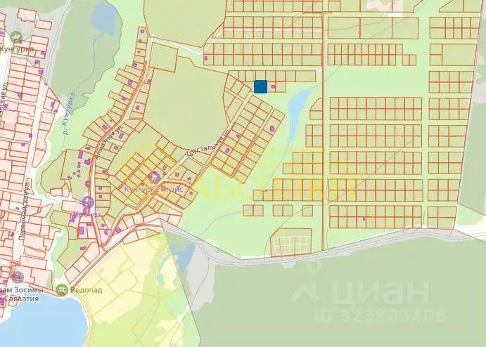 Участок в Свердловская область, Ревда муниципальный округ, с. Кунгурка ... - Фото 2