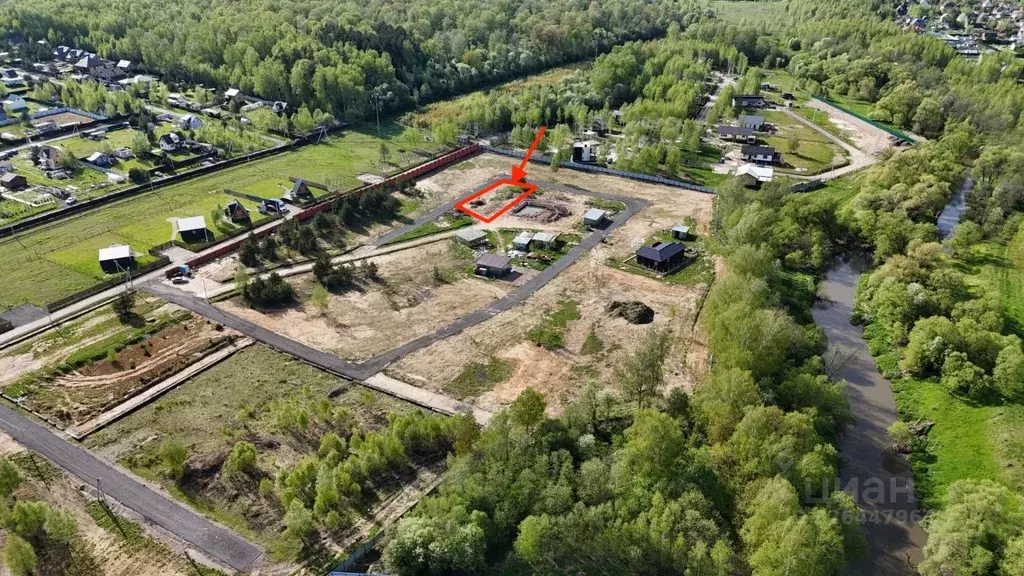 Участок в Московская область, Чехов муниципальный округ, д. Крюково  ... - Фото 1