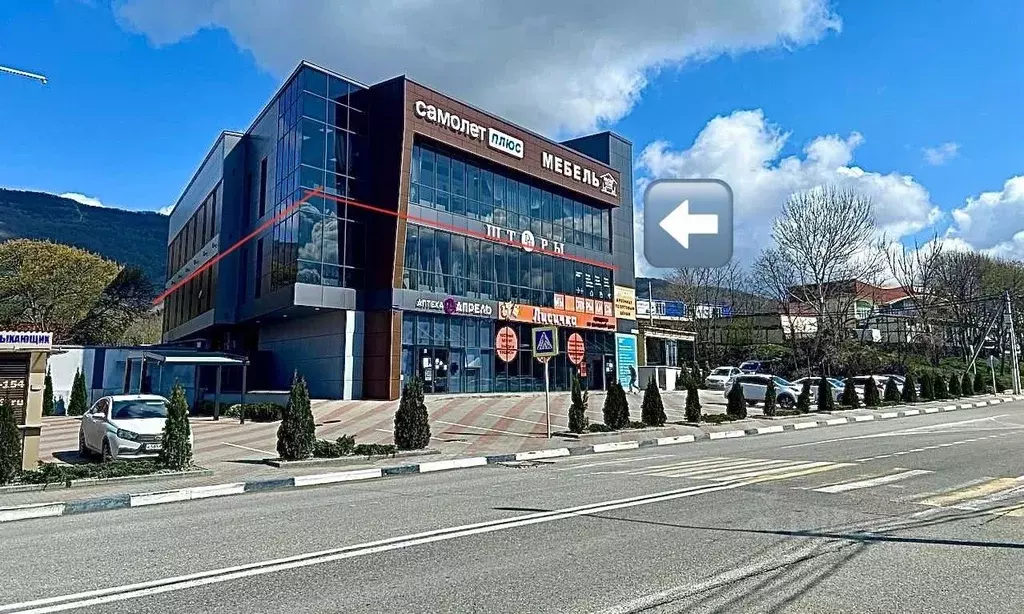 Помещение свободного назначения в Краснодарский край, Геленджик просп. ... - Фото 1