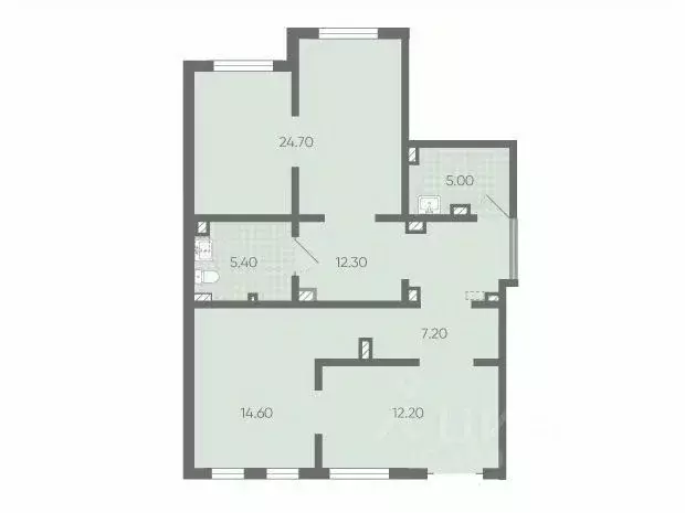 Помещение свободного назначения в Санкт-Петербург Цветной Город жилой ... - Фото 1