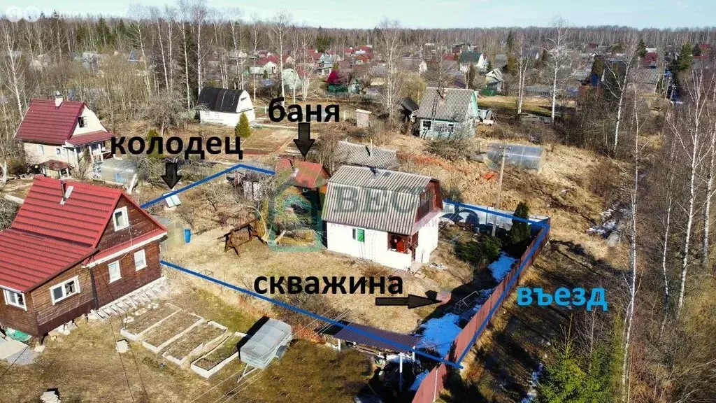 Дом в Кусинское сельское поселение, садоводческий массив Кусино (50 м) - Фото 1