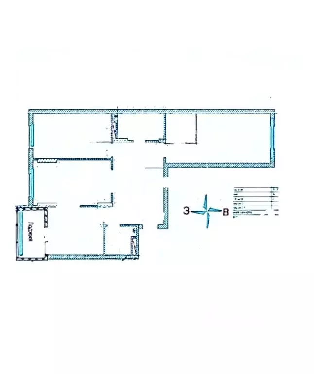 3-к кв. Москва Тайнинская ул., 9к1 (92.3 м) - Фото 2