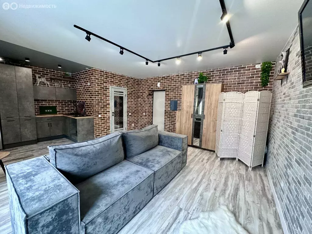 Квартира-студия: посёлок Пригородный, Лесная улица, 2И (33.8 м) - Фото 1