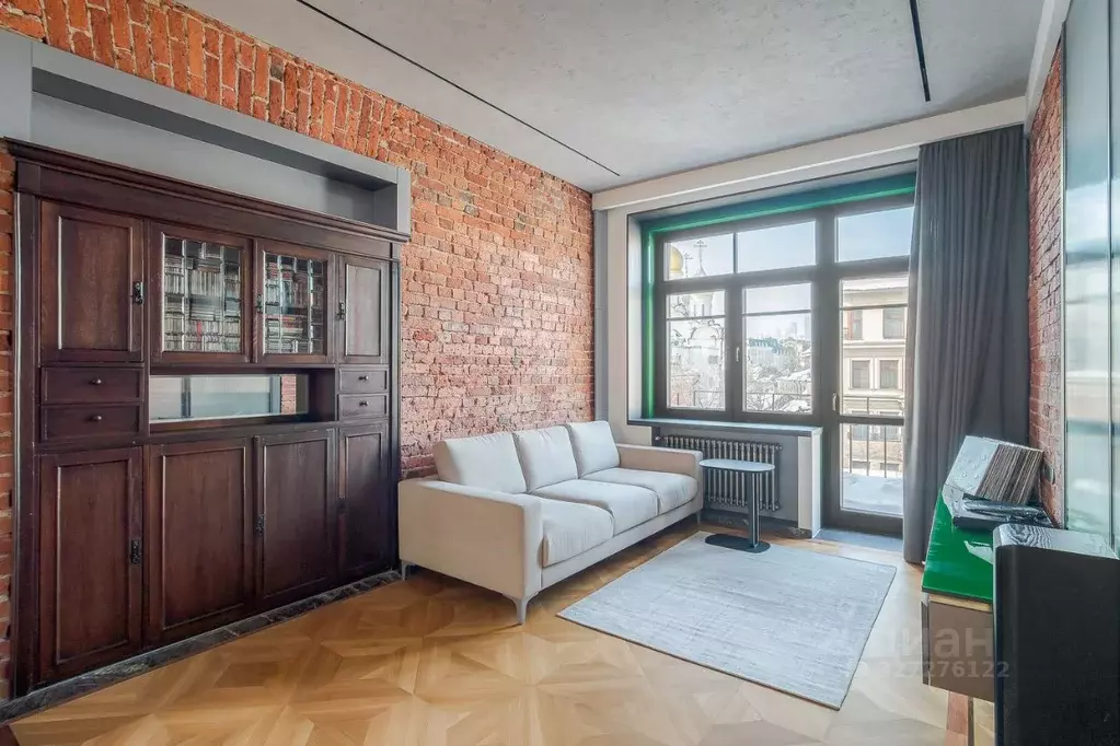 2-к кв. Москва 1-й Зачатьевский пер., 13 (61.8 м) - Фото 1