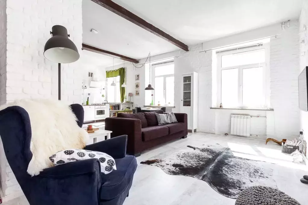 Студия Тверская область, Тверь Советская ул., 64 (45.0 м) - Фото 1