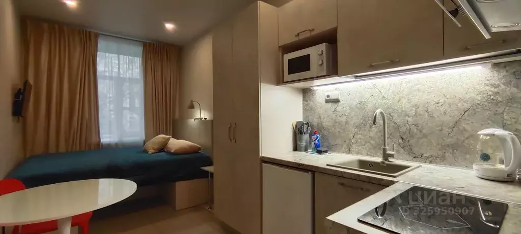 Студия Санкт-Петербург Кирилловская ул., 6Г (22.0 м) - Фото 1