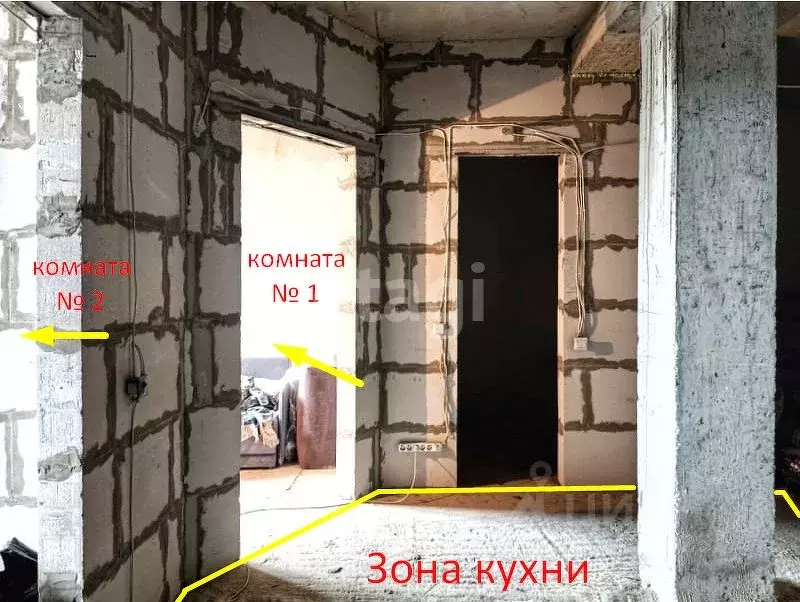 2-к кв. Крым, Ялта муниципальный округ, Ореанда пгт 12И (51.4 м) - Фото 1