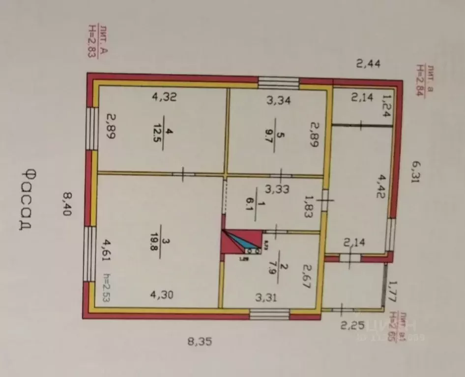 Дом в Алтайский край, Локтевский район, с. Локоть ул. Ленина, 29 (56 ... - Фото 2