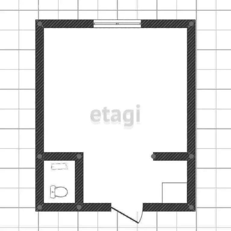 1к в -комнатной квартире (18 м) - Фото 0